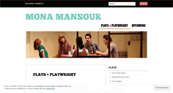 Desktop Screenshot of monamansour.com